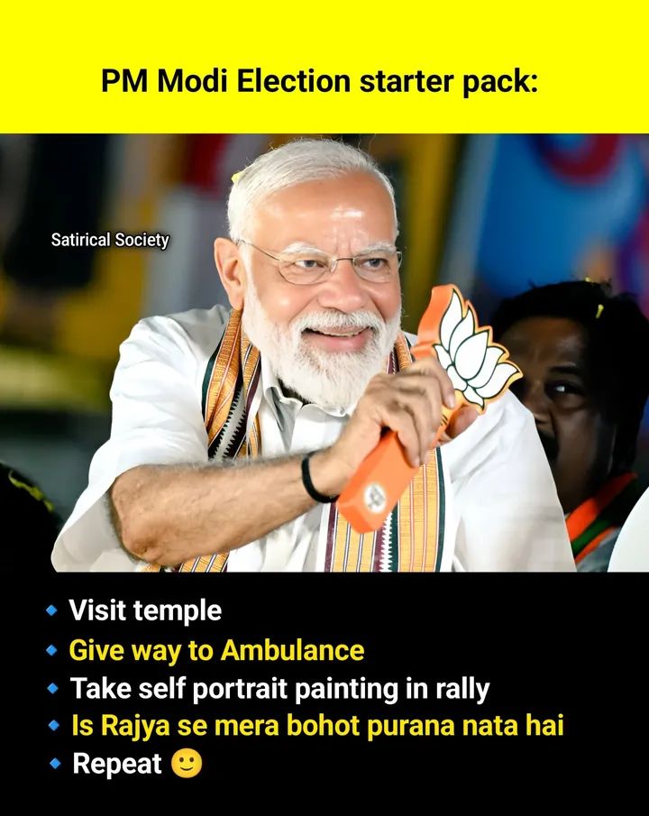 Every election same sheet 🤣