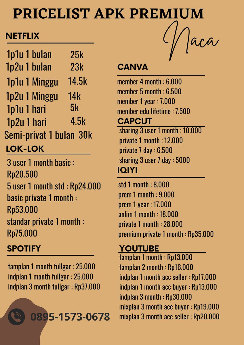 nazel jual apk prem yok gas beli tweet media