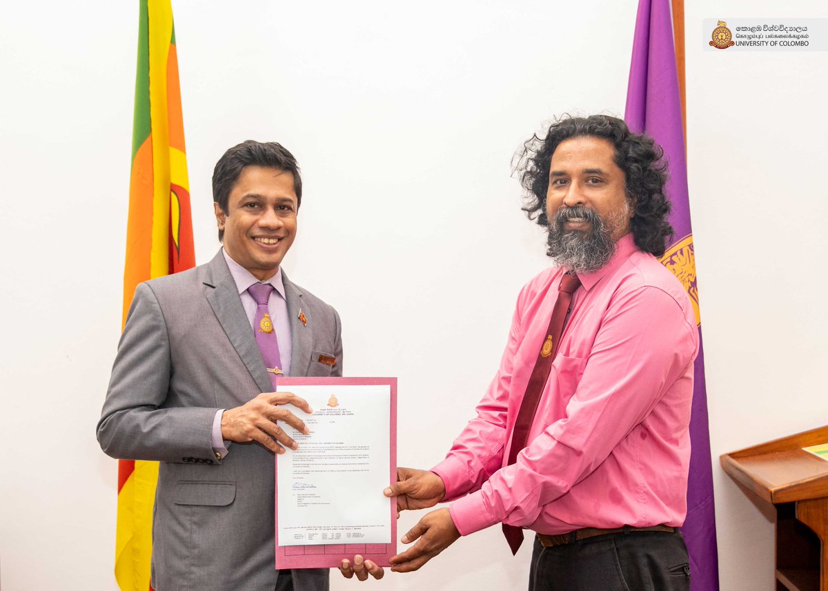 ColomboUni's tweet image. New Directors Appointed to Interdisciplinary Disaster Resilience Research and Response Centre (ID-3RC), Innovation &amp;amp; Startup Incubator and Statistical Unit.
cmb.ac.lk/new-directors-…
#Innovation #DisasterResilience #StartupEcosystem #DataDriven #HigherEducation