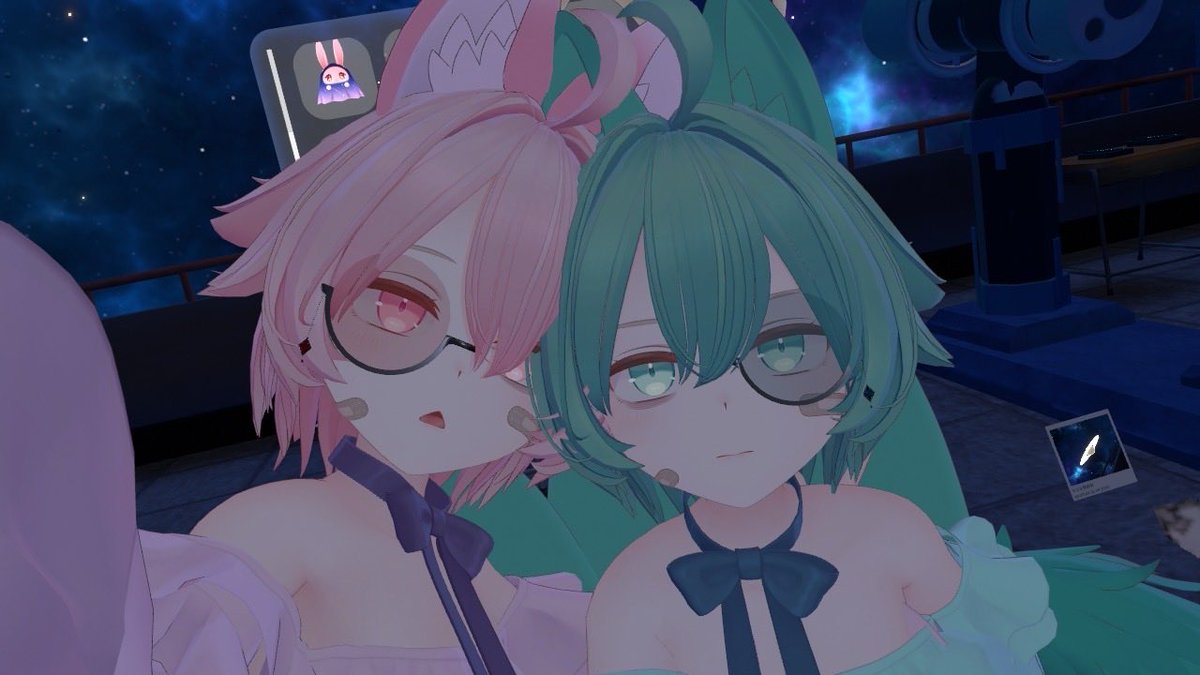 Risukumakun's tweet image. だる絡み
 #VRChat  #sanatia  #サナティア