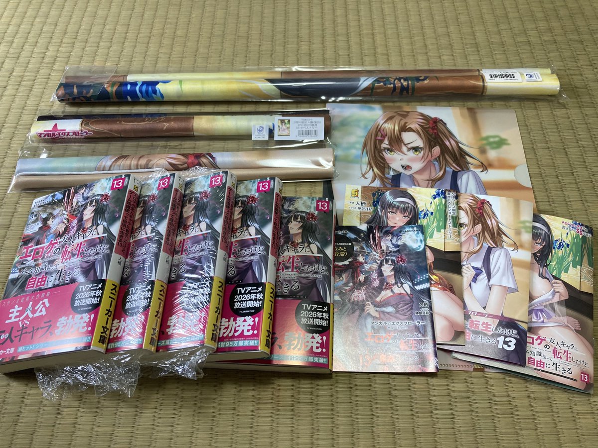 JP36288509's tweet photo. とらの通販が到着
マジカル★エクスプローラー13巻
店舗特典蒐集完了
 #マジエク https://t.co/CvRmB9lsyO