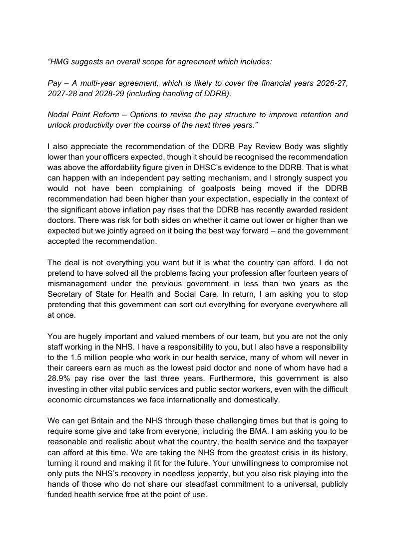 Wes Streeting tweet media