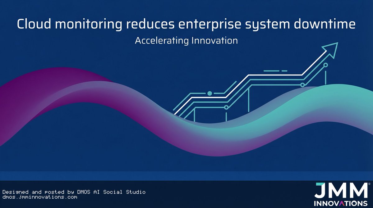 JMMInnovations's tweet image. Did you know? Proactive cloud monitoring helps reduce system downtime significantly. Seamless integration ensures peak performance for dynamic GCC businesses. JMM INNOVATIONS empowers your digital roadmap. #CloudSolutions #GCCtech

jmminnovations.com