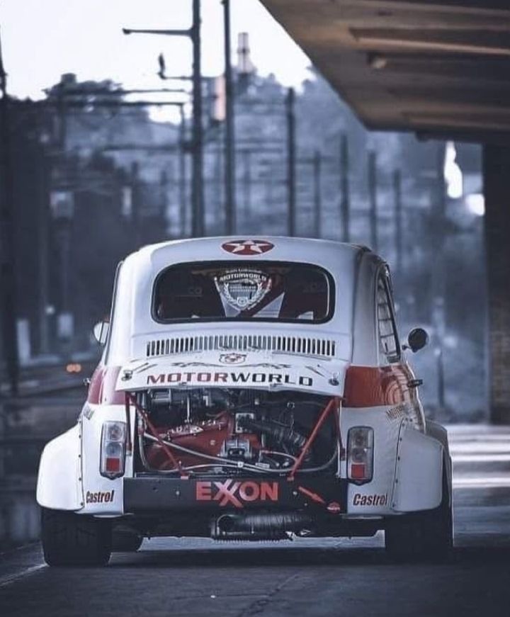 Retromania4ever's tweet image. ✅⬜🟥 1969 #Fiat 500 #Abarth 🦂