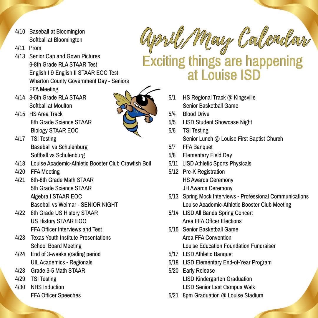 Louise ISD tweet media