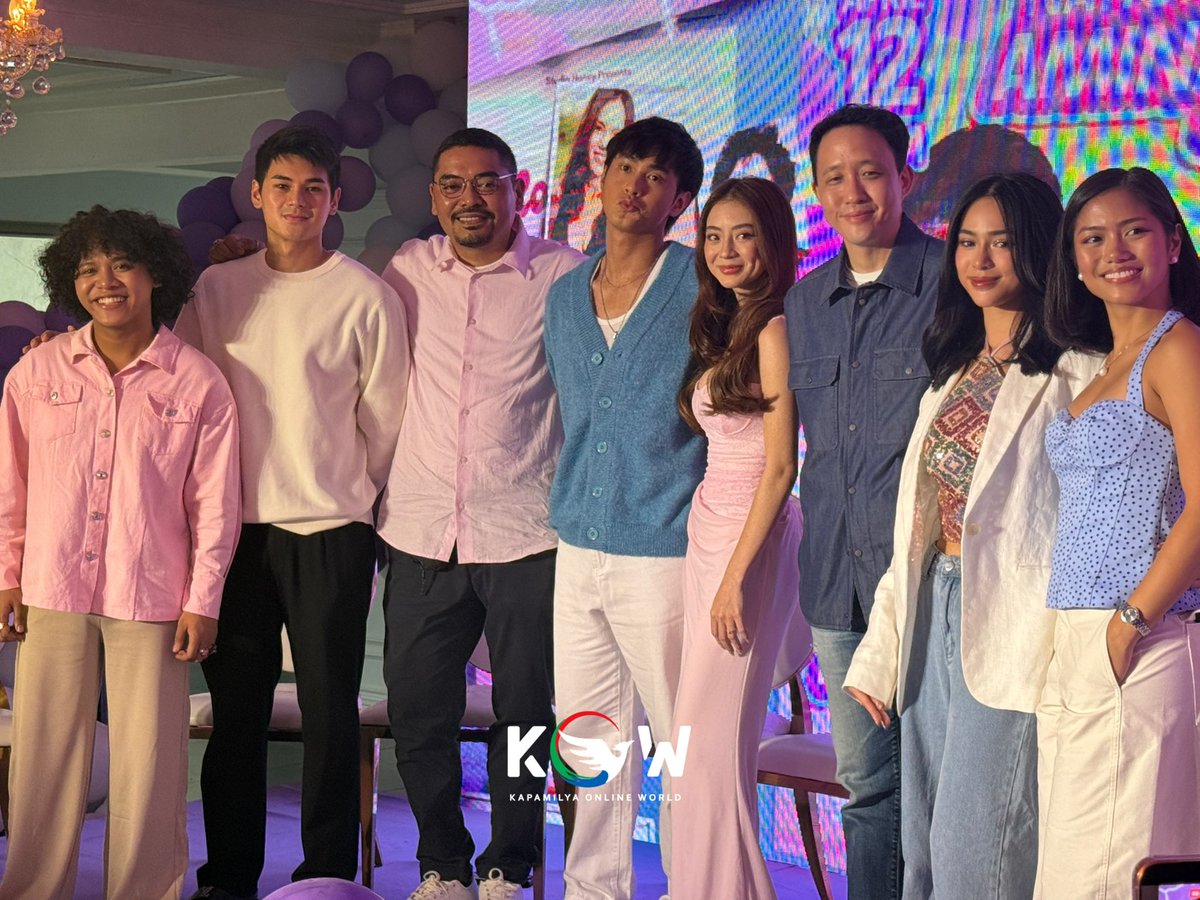 kowalerts's tweet photo. NANDITO NA SILA!

The Cast, Director and Regal Head is here!

#AlmostUs- directed by Dan Villegas, LPS.  In cinemas nationwide starting May 6, 2026

#FyangSmith #JMIbarra #DanVillegas  #AUNationalAminanDay #AUGrandMediaCon https://t.co/3sT6EM43oK