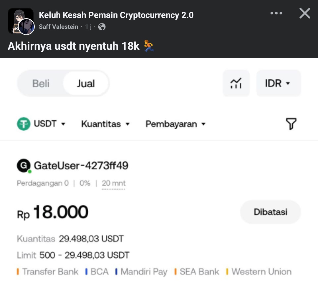 Keluh Kesah Pemain Cryptocurrency 2.0 tweet media