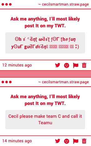 Cecil Stedman. tweet media