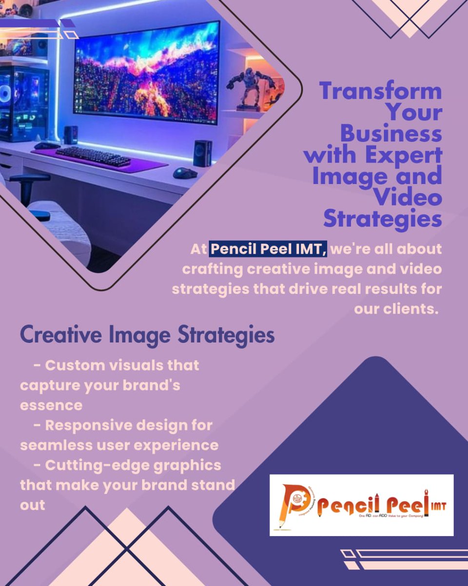 PencilPeel's tweet image. Transform Your Business with Expert Image and Video Strategies

🌐 pencilpeel.com 

#PencilPeelIMT
#CustomVisuals
#ResponsiveDesign
#BrandEssence
#VideoStrategies
#Storytelling
#PersonalizedVideos
#InteractiveVideos
#LiveStreaming
#ImageConsulting
#VideoProduction
#IMT