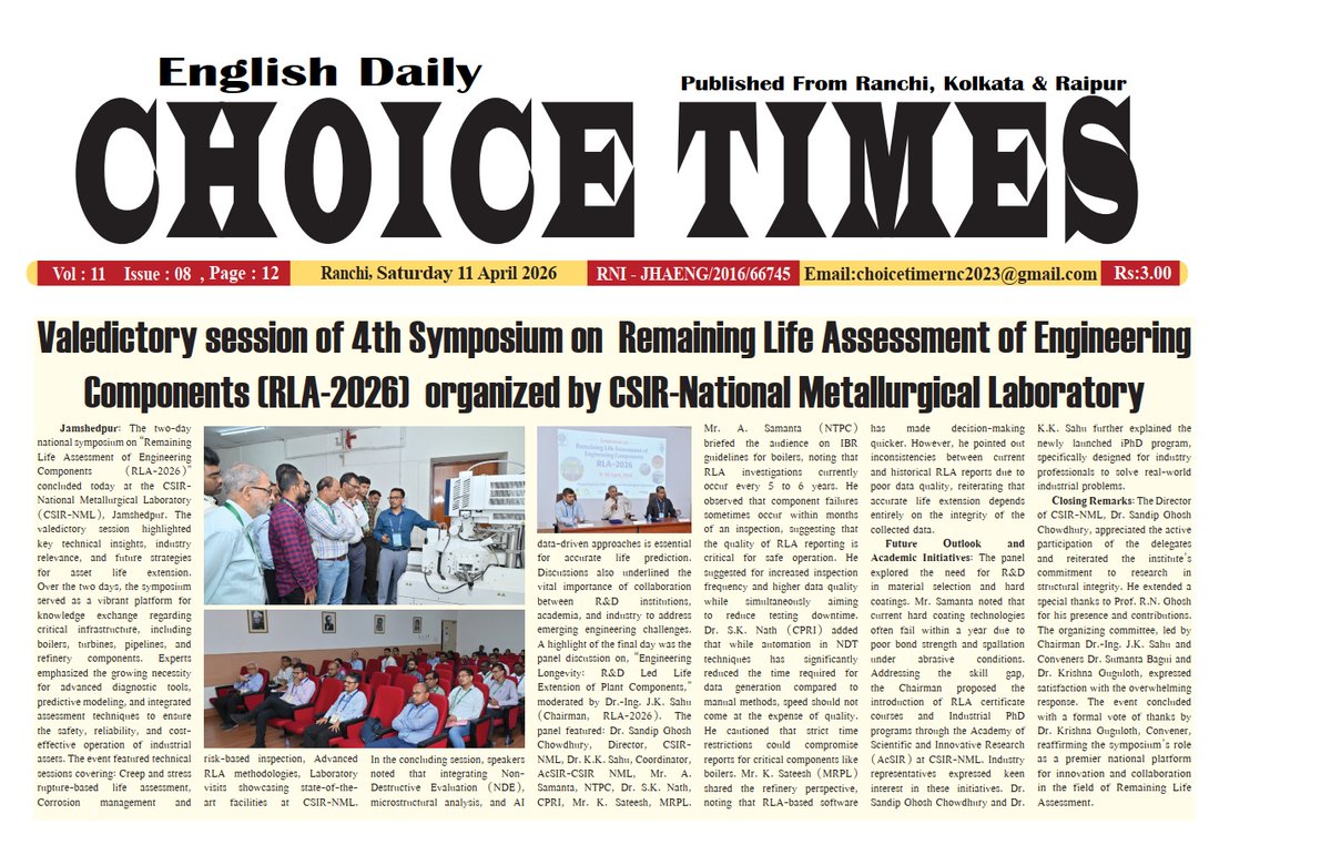 CSIR-NML tweet media