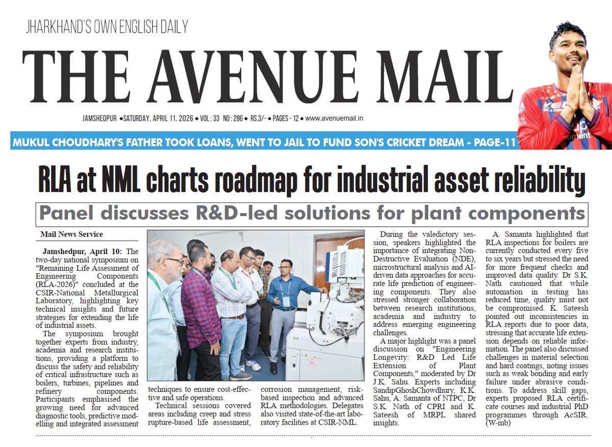 CSIR-NML tweet media