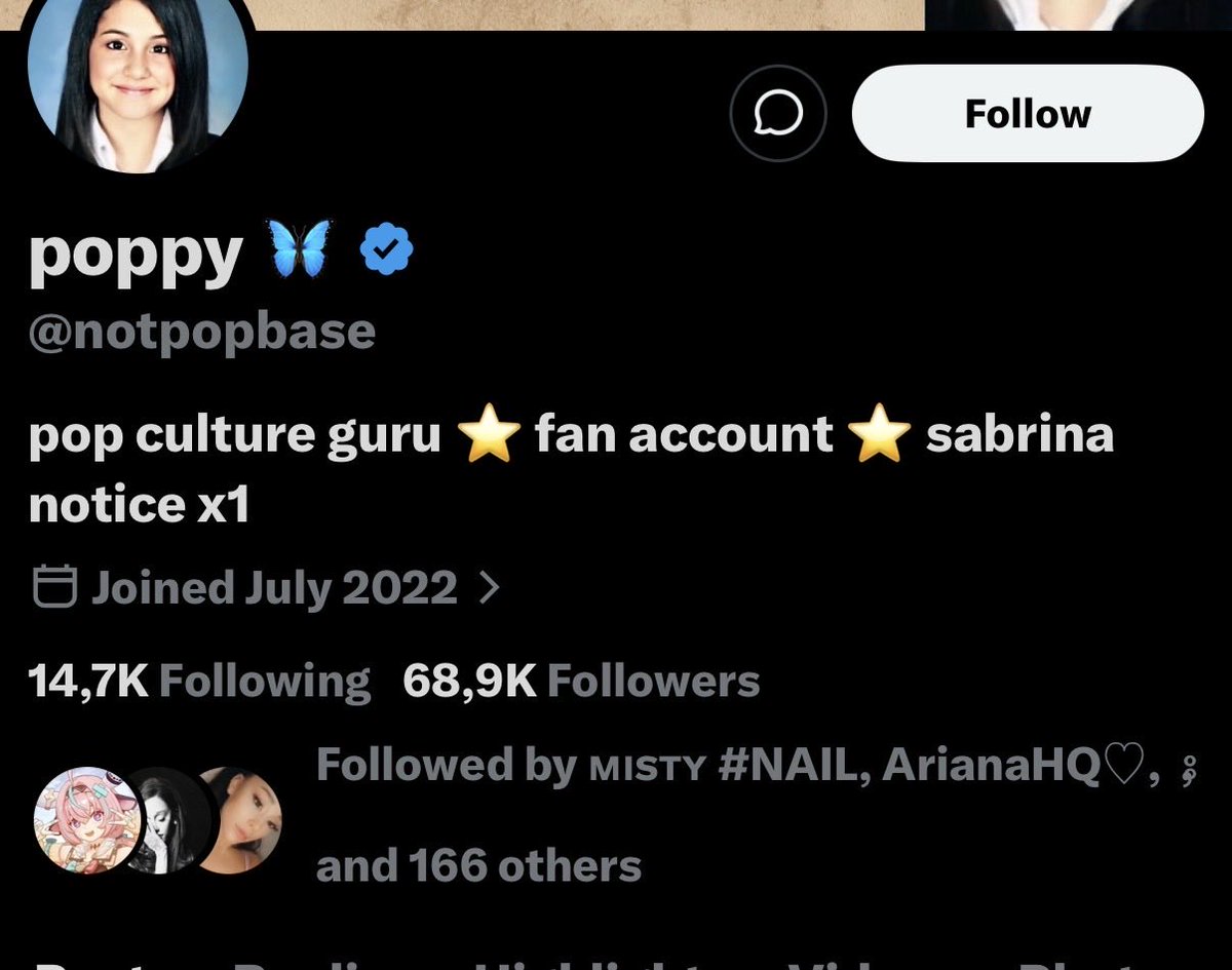 hazirantheress's tweet image. “followed by 166 others” yeah I will never take any of you serious. Racism and hate shouldn’t be normalized as “humor” which poppy obviously does. 70k for what? Acting racist and stupid on the internet?? Yall find this entertaining??? Loser oomfs
