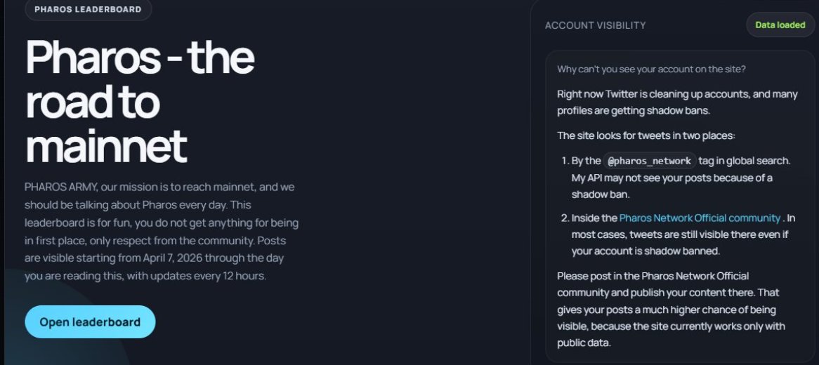 Pharos mainnet đang gõ cửa 🚪🚀

Từ vault $15M đến dòng tiền thật – hệ sinh thái đã sẵn sàng bùng nổ.
Mainnet mở = cơ hội mở: farm, stake, airdrop đều bắt đầu chạy ⚡
Vào sớm thì ăn dày, đơn giản vậy thôi 🔥
<a href="/pharos_network/">Pharos | Mainnet Arc</a> #PROS #pharosmainnet