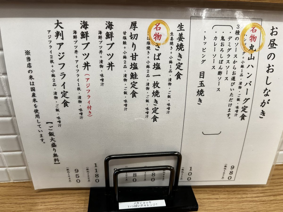 泣きながら辿り着いたその辺のお店で昼ごはん食べたら、美味いし安かったのでギリギリ勝ちとさせてください。
涙の塩味😢