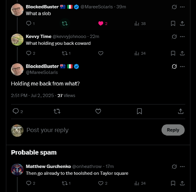 Razor1640's tweet image. Fuck all you do is lie all the fucking time Aaron #worthless #coward

You cannot lie straight in bed @nic_vasiliou @goatrraarrghh @raarrrgggghhhh
#mrmultipleaccounts #provencoward #deflectdeflectdeflect #whatsholdingyoubackcoward #toolshedtaylorsquare

#obsessedfreak