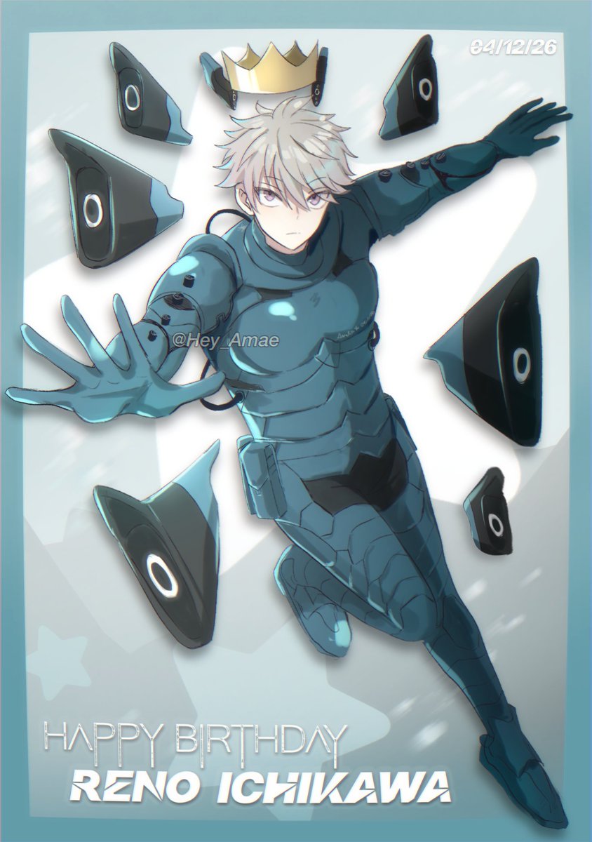 Hey_Amae's tweet photo. Happy Birthday to the GOAT Reno! 🩵

#市川レノ生誕祭2026
#市川レノ誕生祭2026 https://t.co/ER85vTtJ7q