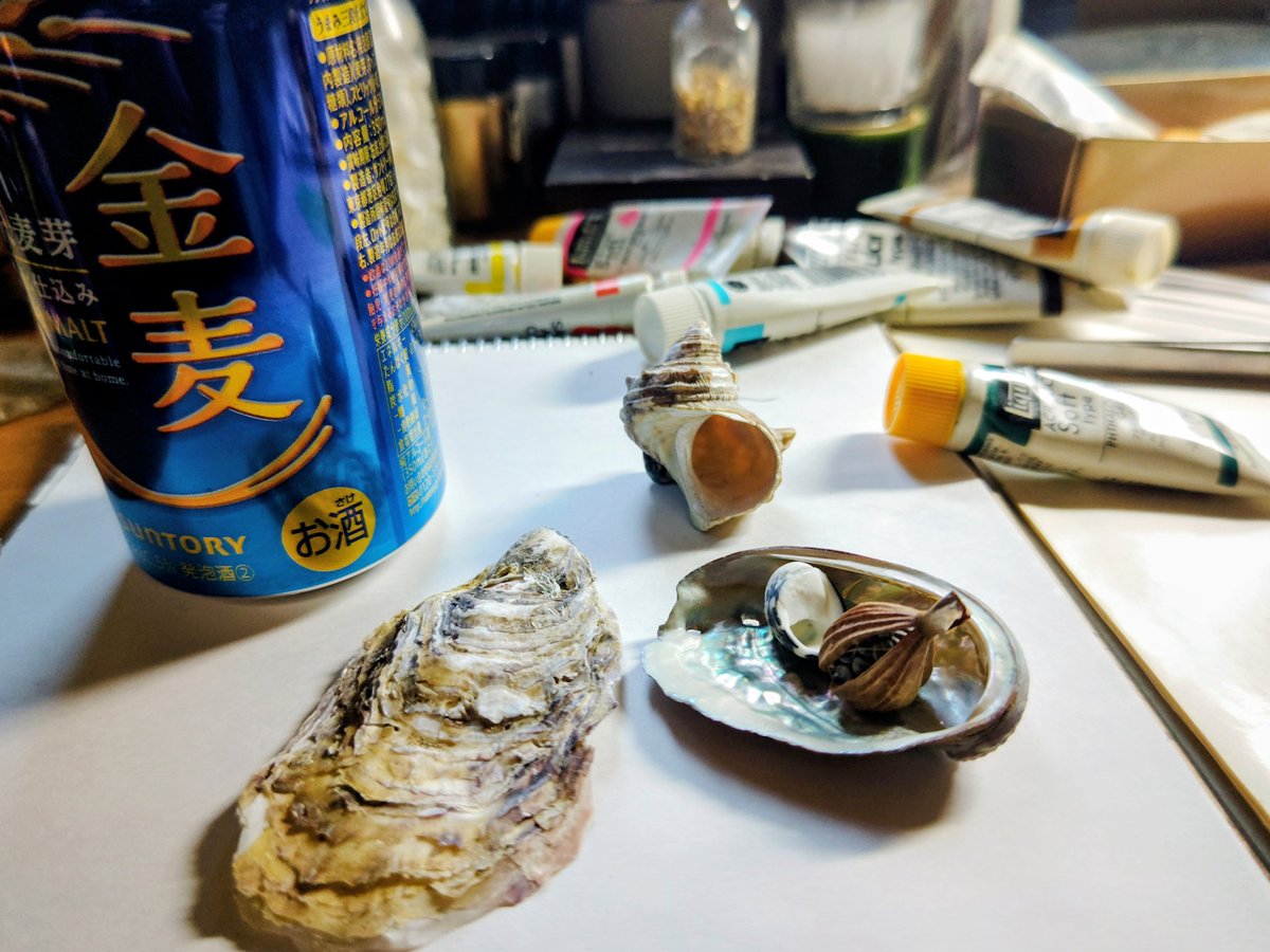 いつもの風景。
眺めてばかりではなくて、
手を動かさないとね。