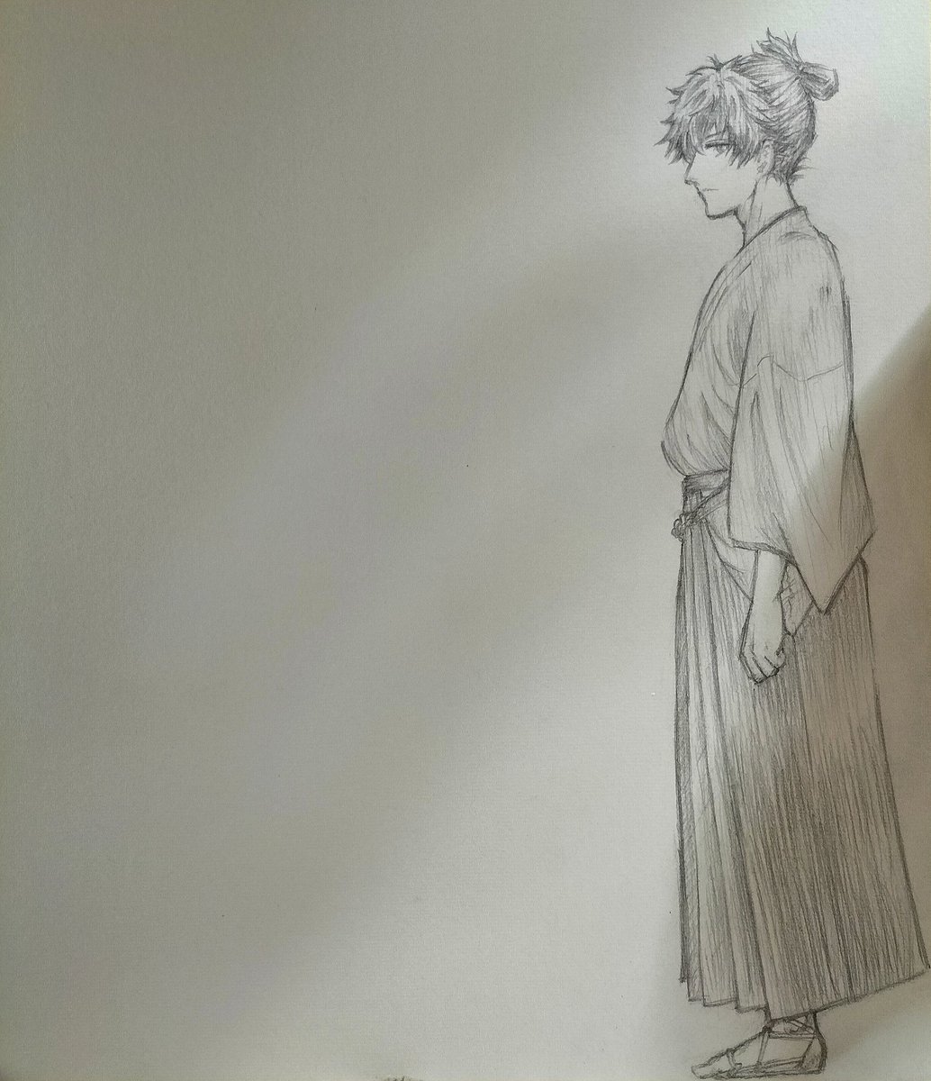 migi1113's tweet photo. 『先に不要であるならば、剣を置くも已む無しーーー』

男はさらりと知己に告げ、一言半句苦情も云うこと無く、それきりになった。

#FGO  #FateSR_Art
#宮本伊織 https://t.co/3MsIXnU4ht