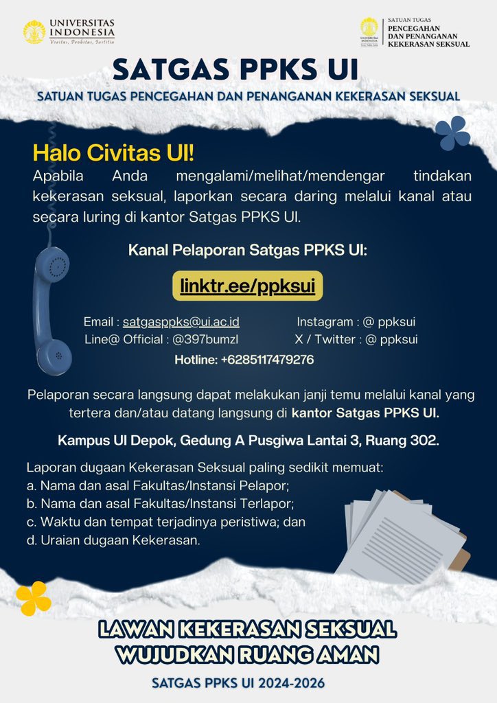 Satgas PPK UI tweet media