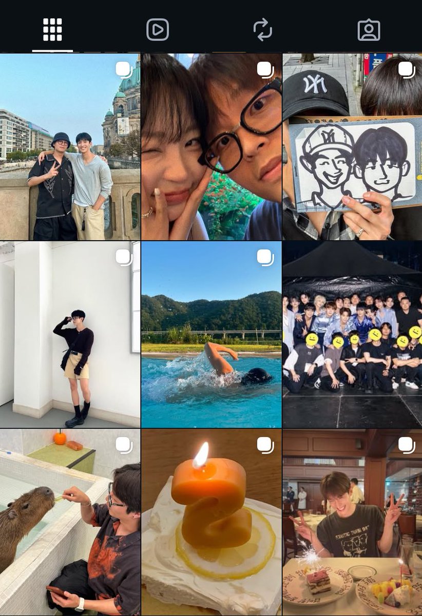 bahkan feeds ig manager dongsaeng selain foto istrinya banyak juga dokyeom 😭