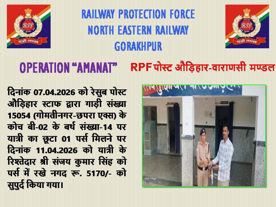 RPF North Eastern Railway tweet media