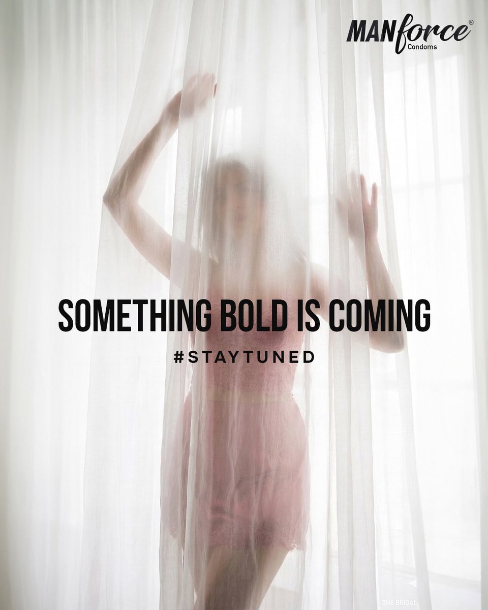 ManforceIndia's tweet photo. You've seen her on the big screen. Now, get ready for her boldest role yet. Drop your guesses in the comment below. #ComingSoon

#manforcecondoms #Pleasure #Feel #Manforce 

{Manforce Condoms, Pleasure, Coming Soon, Feel, Condom, Manforce} https://t.co/cArPTBEeQg