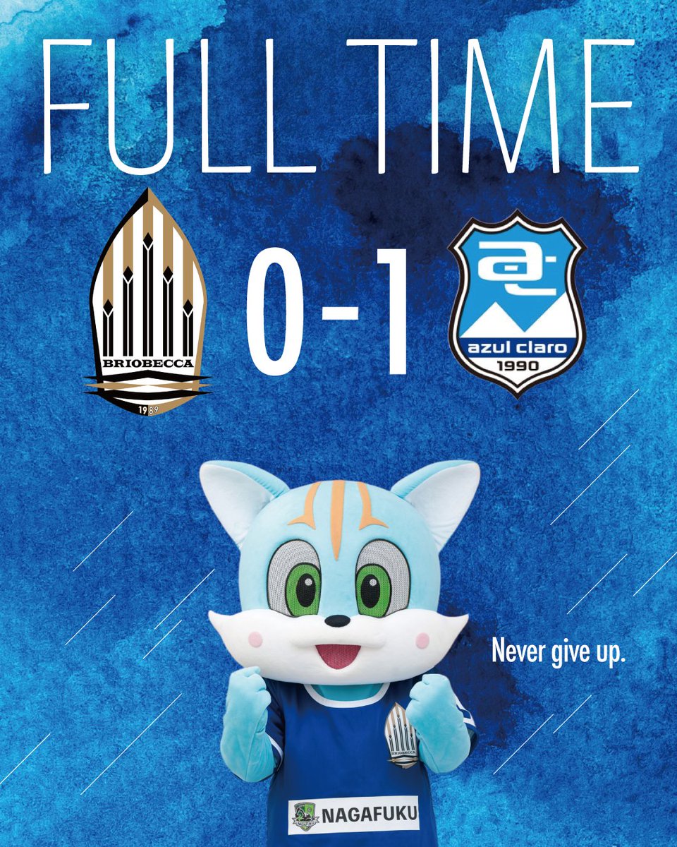 briobecca's tweet photo. 𝙁𝙐𝙇𝙇 𝙏𝙄𝙈𝙀

ブリオベッカ浦安・市川 0-1 アスルクラロ沼津
⚽️76' 失点

#BRIOBECCA #浦安 #市川｜#JFL https://t.co/5dvvQdMVjy