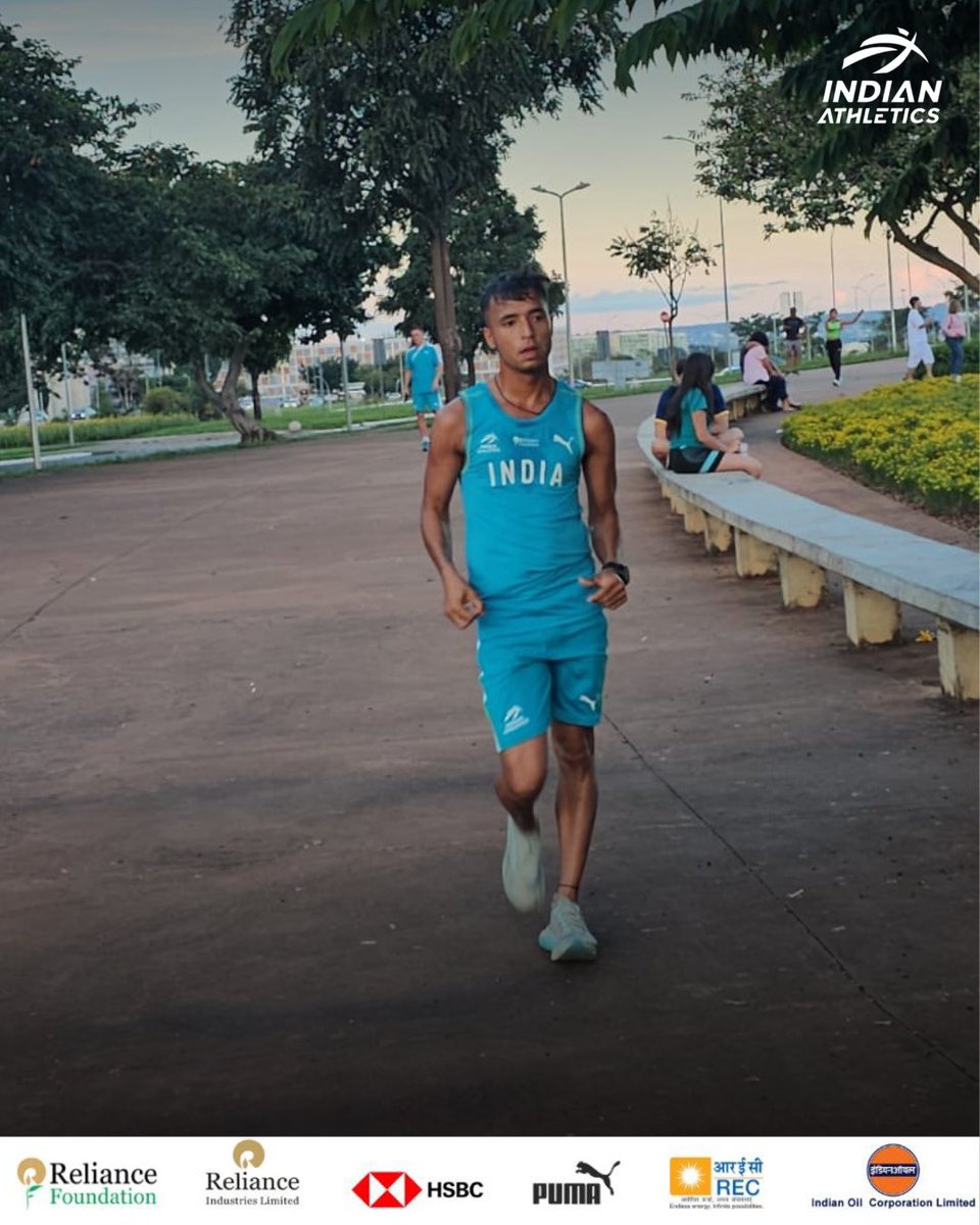 afiindia's tweet image. Gearing up 🇮🇳⚙️

#WorldRaceWalking #IndianAthletics #AFI