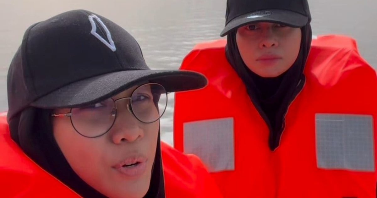 hmetromy's tweet image. #kualalumpur #rap Heliza Helmi dan adiknya, Hazwani menyifatkan keberadaan mereka dalam misi Global Sumud Flotilla (GSF) 2.0 untuk ‘membawa’ doa serta cinta untuk Palestin

hmetro.com.my/rap/rapextra/2…