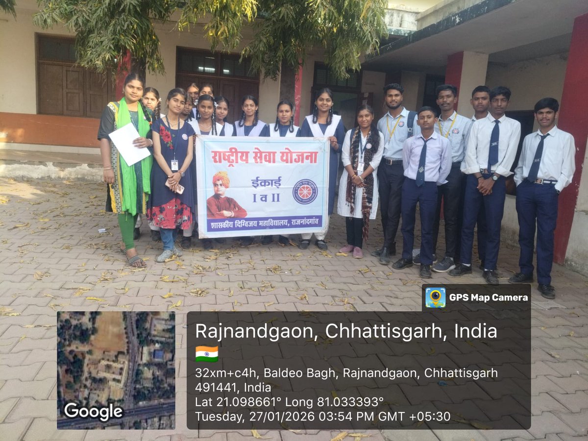 SahuTimmy35019's tweet image. दिनांक 27/01/26 को स्टेट हाई स्कूल #राजनांदगांव में बाल सुरक्षा जागरूकता कार्यक्रम आयोजित किया गया।
विद्यार्थियों को #GoodTouch #BadTouch, #सड़क_सुरक्षा,#स्वच्छता व सुरक्षित मोबाइल/इंटरनेट उपयोग के बारे में बताया गया।
#POCSOAct 
 #हेल्पलाइन_1098
#NSS #ChildSafety #Awareness