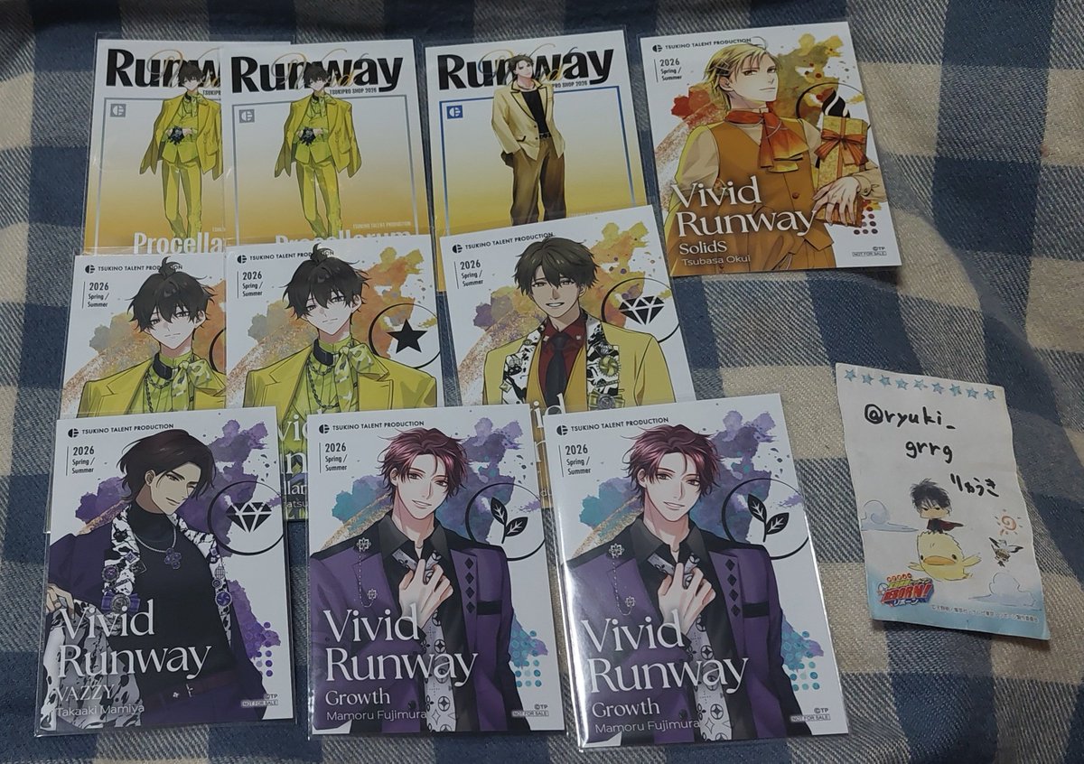 りゅうき@グッズ譲渡交換垢 tweet media