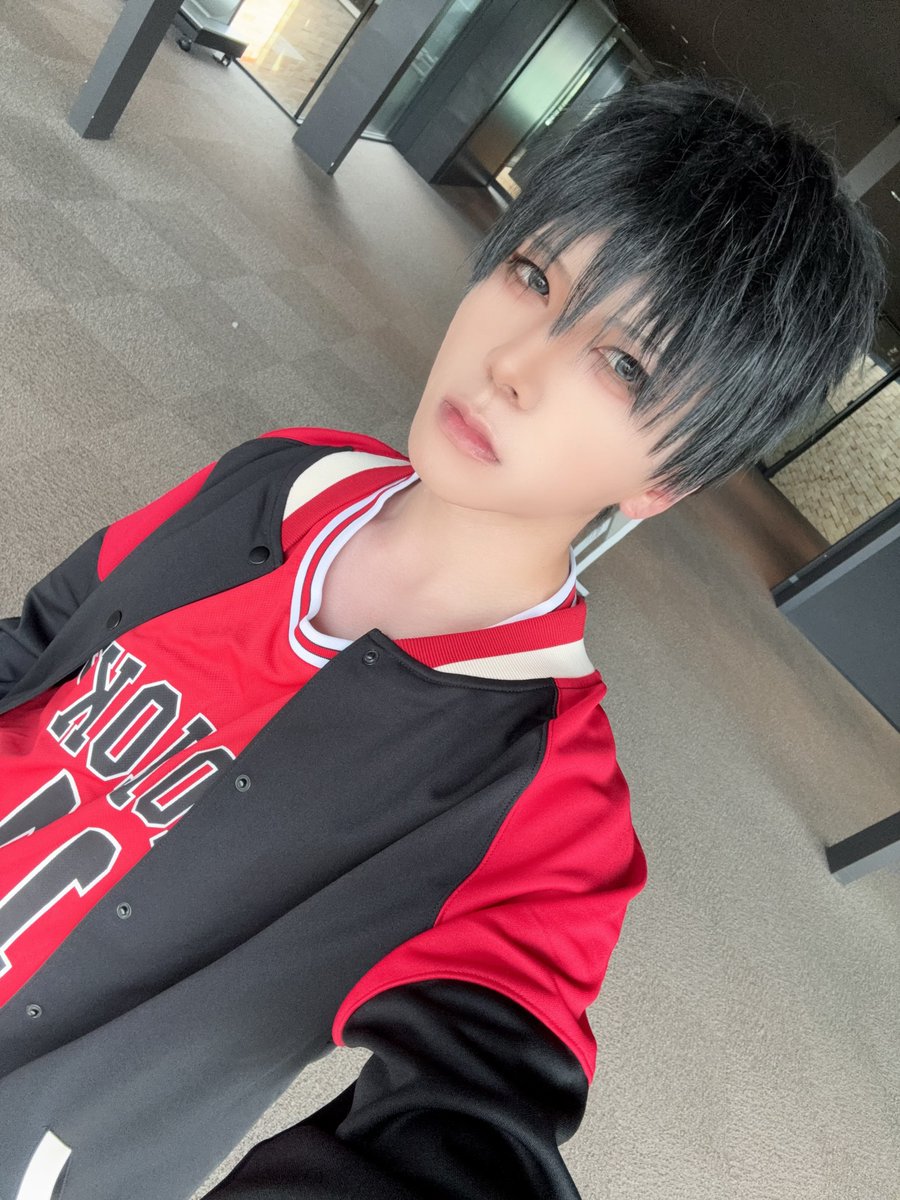 やっと自撮り上げれた💦💦💦💦
スラダンの流川でいます！🏀🦊

 #姫CON2026
