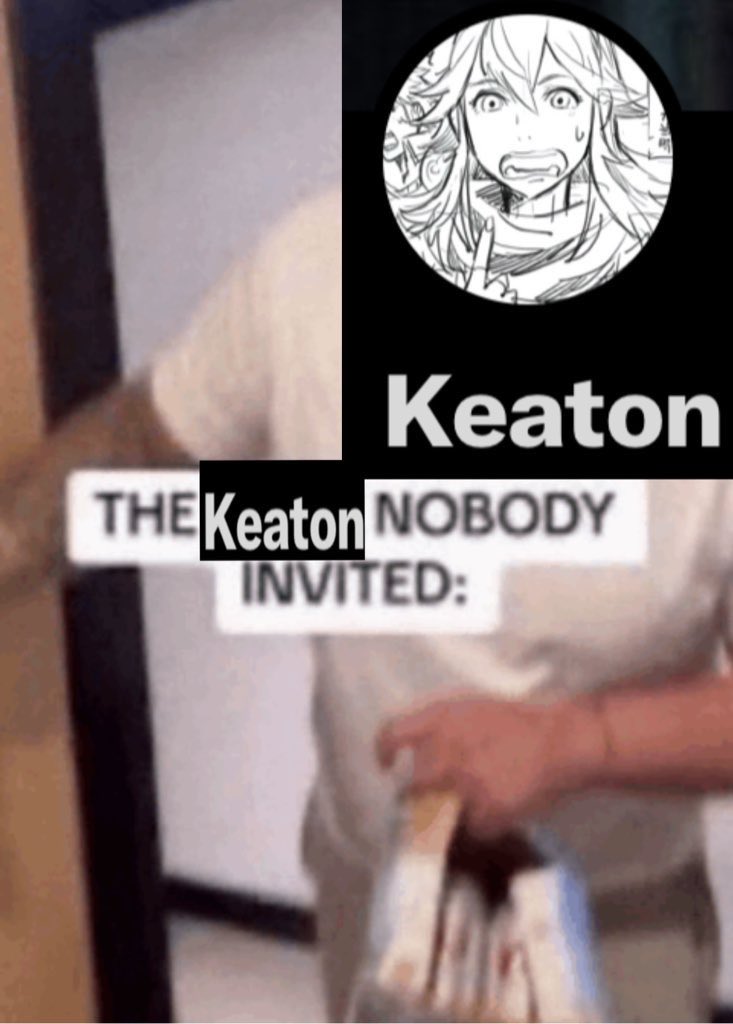 Keaton (again) (post 2 year break) tweet media