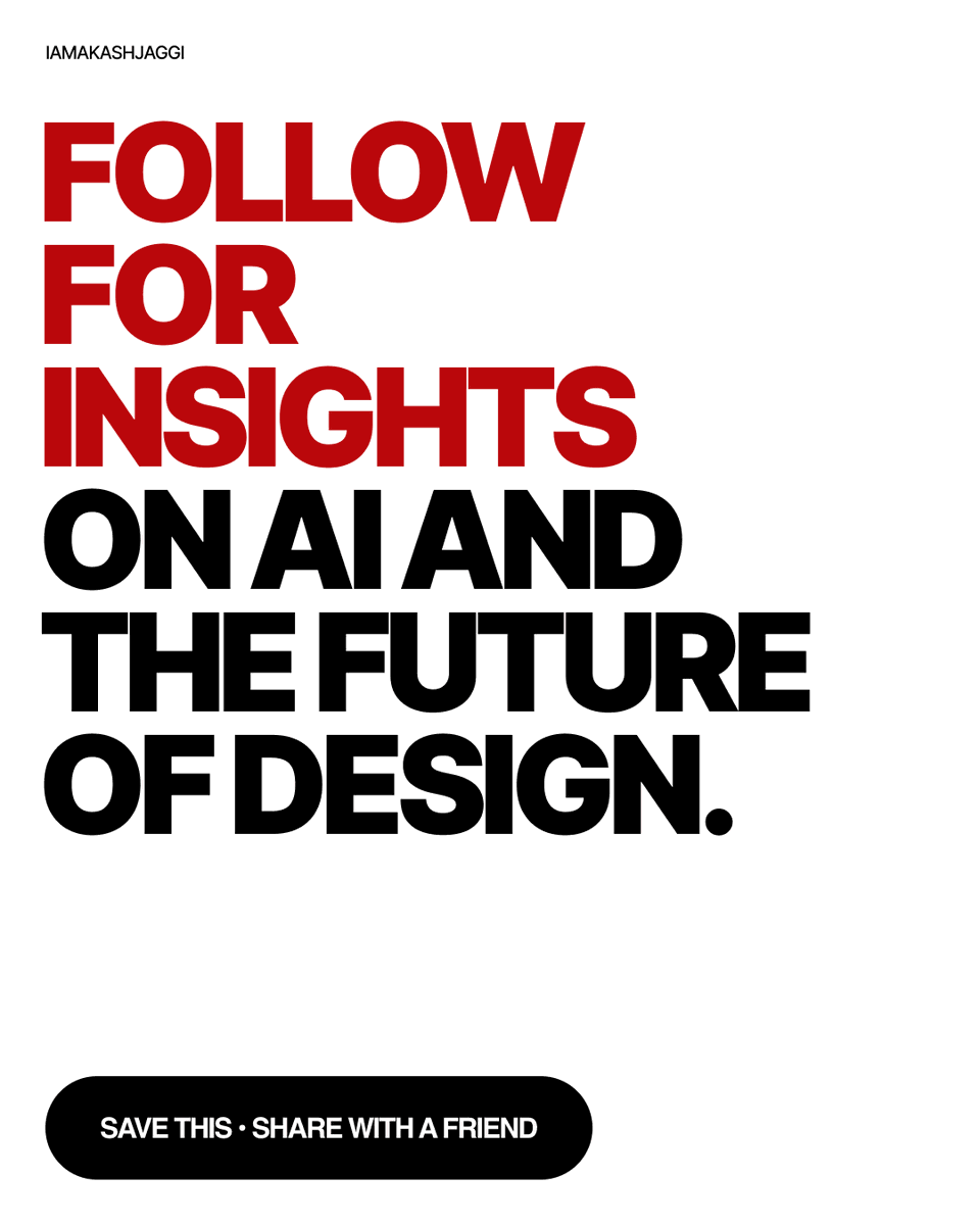 iamakashjaggi's tweet image. 🎭 Creativity Rewired: AI’s Takeover of the Creative Industry

@iamakashjaggi

#CreativeIndustry #AIRevolution #DigitalCreativity #FutureOfWork #Innovation
