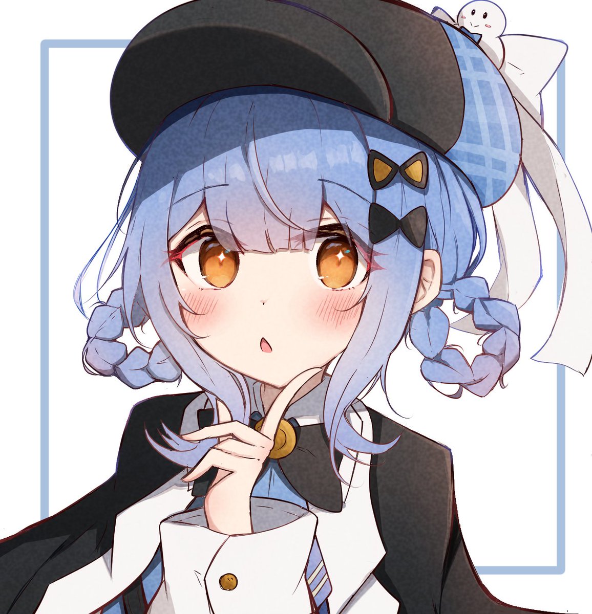 Frapan_pan's tweet photo. 🩵🔍
#まのさば二次創作 https://t.co/Ydj3z0yQjB