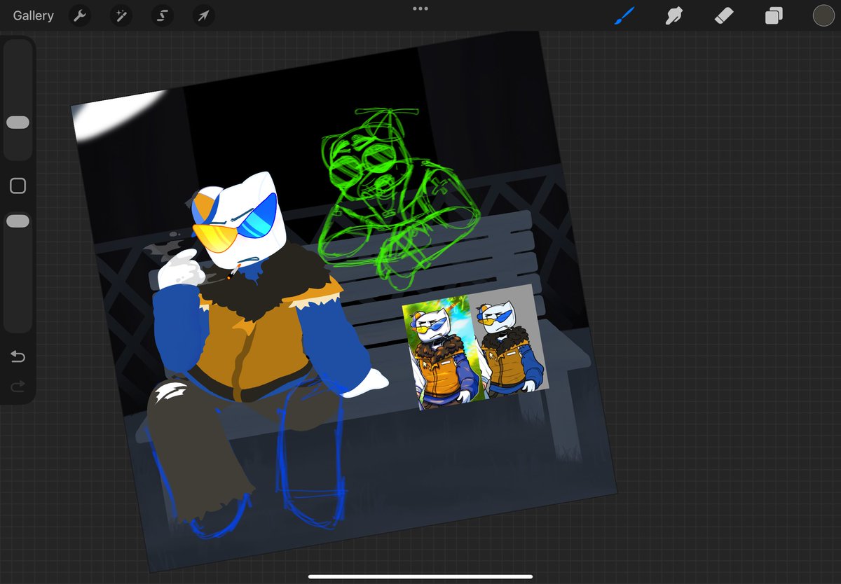 JustVibes125445's tweet image. tryna practice fnf sprites so pretend you hear the garcello mod in the bg #2pfrouse #smii7y #frouse #frousetwt #fnf #WIPㅤㅤㅤ