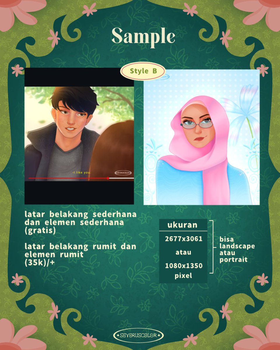 severuscolor's tweet photo. Haloo! Aku open commission yaa, bisa diliat-liat dulu dan tanya-tanya di dm. Sebelum order bisa diliat dulu terms of service yaa. Thank you! 🙌🏽⭐ https://t.co/SeSIurgDZL