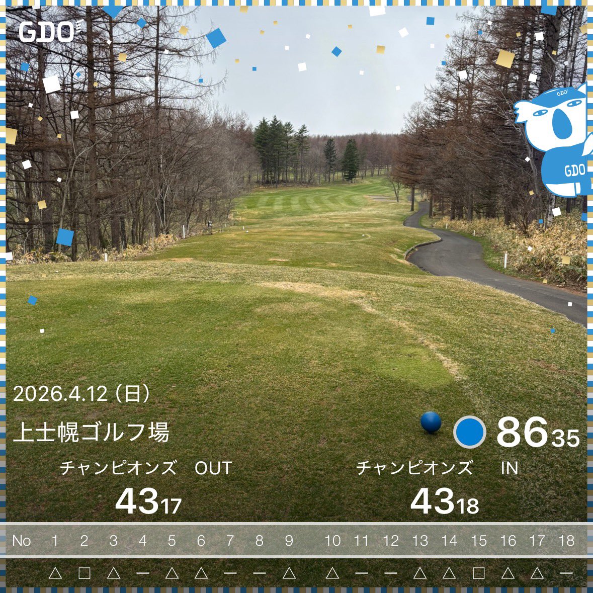 dsg⛳️@きぼりん tweet media