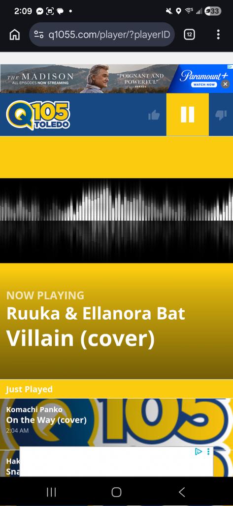 vtunefm @ WQQO-FM 105.5 tweet media