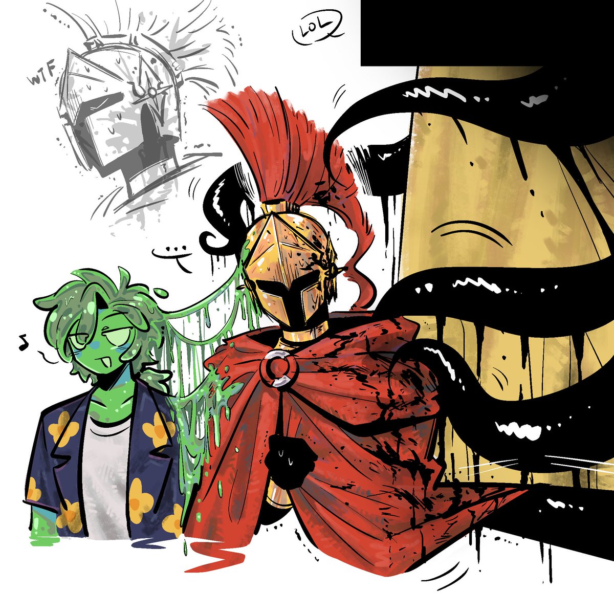 fufufuowo's tweet image. 🤔#slimeknight #d3rking