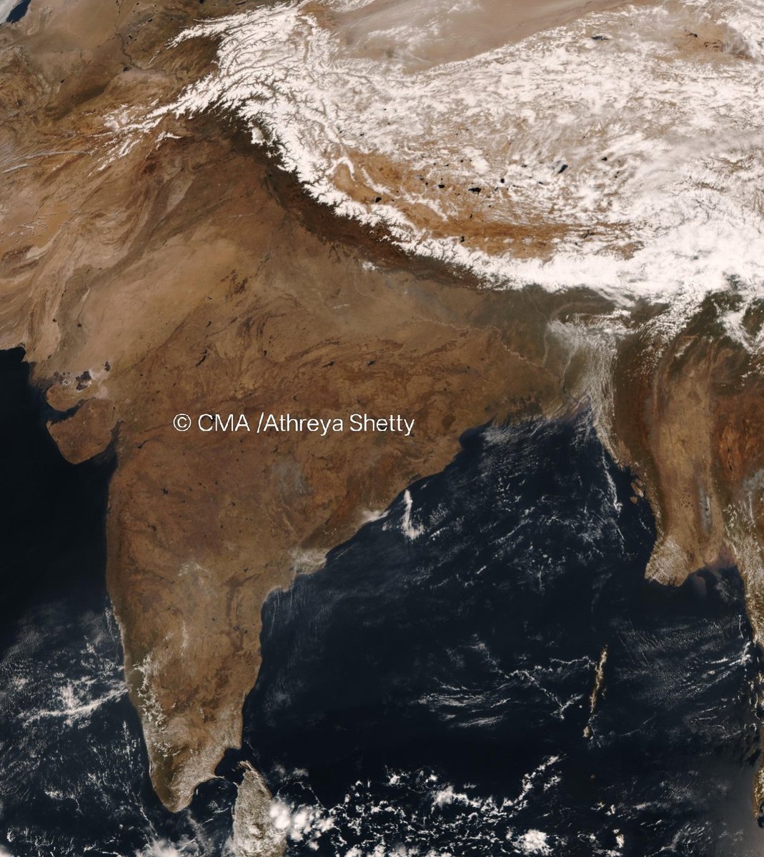 shetty_athreya's tweet image. Entire #Bharat free of active weather with typical #Summer conditions dominating across the nation 🌞

Courtesy a large, deep layered #Anticyclone over central portions keeping it Hot and Dry