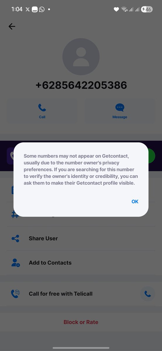 INFO ‼️‼️

scammer part 2

udh 3 orang nanya nomor ini 085642205386 ke aku dan ga jelas data"nya