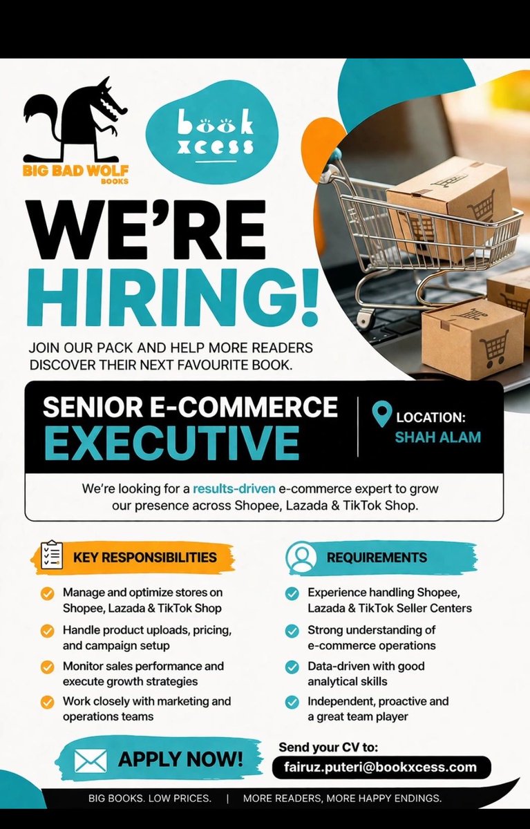resumemurahm6's tweet photo. JOB VACANCY AVAILABLE

rt &amp; spread it 

@Twt_MKHcareer @twtkerjakosongg @twtshah_alam @twt_n9 @SenawangTV @twt_um @ut_utrolllll @KangarTV @twt_malaysia @MohKeIpoh @KuantanTV @BangiKita @putrajayaMY @twt_kedah @TwitPerak @JobVacanciesMY @Twt_Cyberjaya https://t.co/JrwO5P9GXp