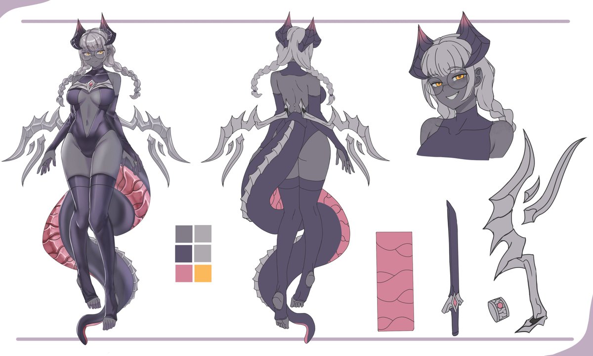 Dadcho1's tweet photo. @ScrubyReccs @_VGen_ Hi I am open for character sheet , chibi, emotes, and portrait commission. https://t.co/1vOzWoIlSK https://t.co/QN6vfLNVpZ