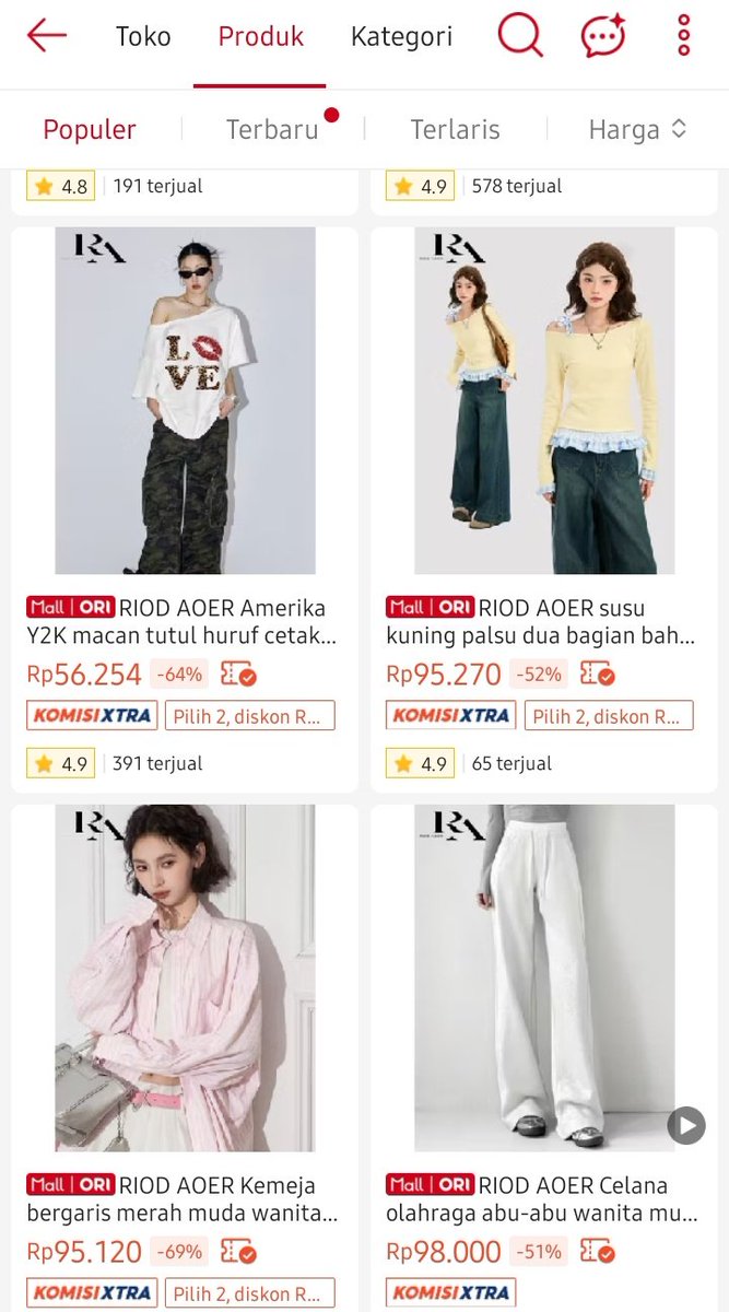 deliszy's tweet photo. GIRLS SERIUS DEH KALIAN HARUS TAU BRAND INI 😭✨

Modelnya lucu-lucu , gampang di mix and match💖

Harganya juga masih masuk akal🫶
Fix sih ini worth to buy banget!! https://t.co/zpgxIhUpUd