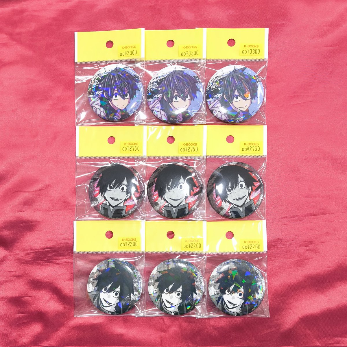 入荷情報】 『桃源暗鬼』 淀川真澄隊長の缶バッジが入荷いたしました