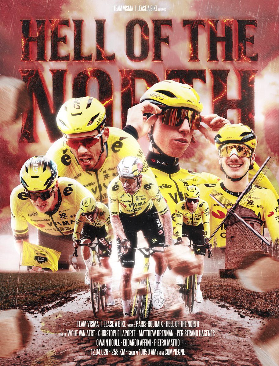 Team Visma | Lease a Bike tweet media