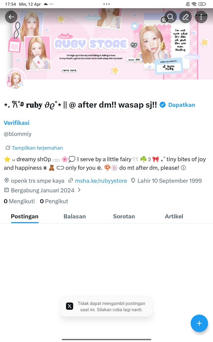 𐙚𝐫𝐮𝐛𝐲 𝜗𝜚 | @ after dm | wa aja! tweet media