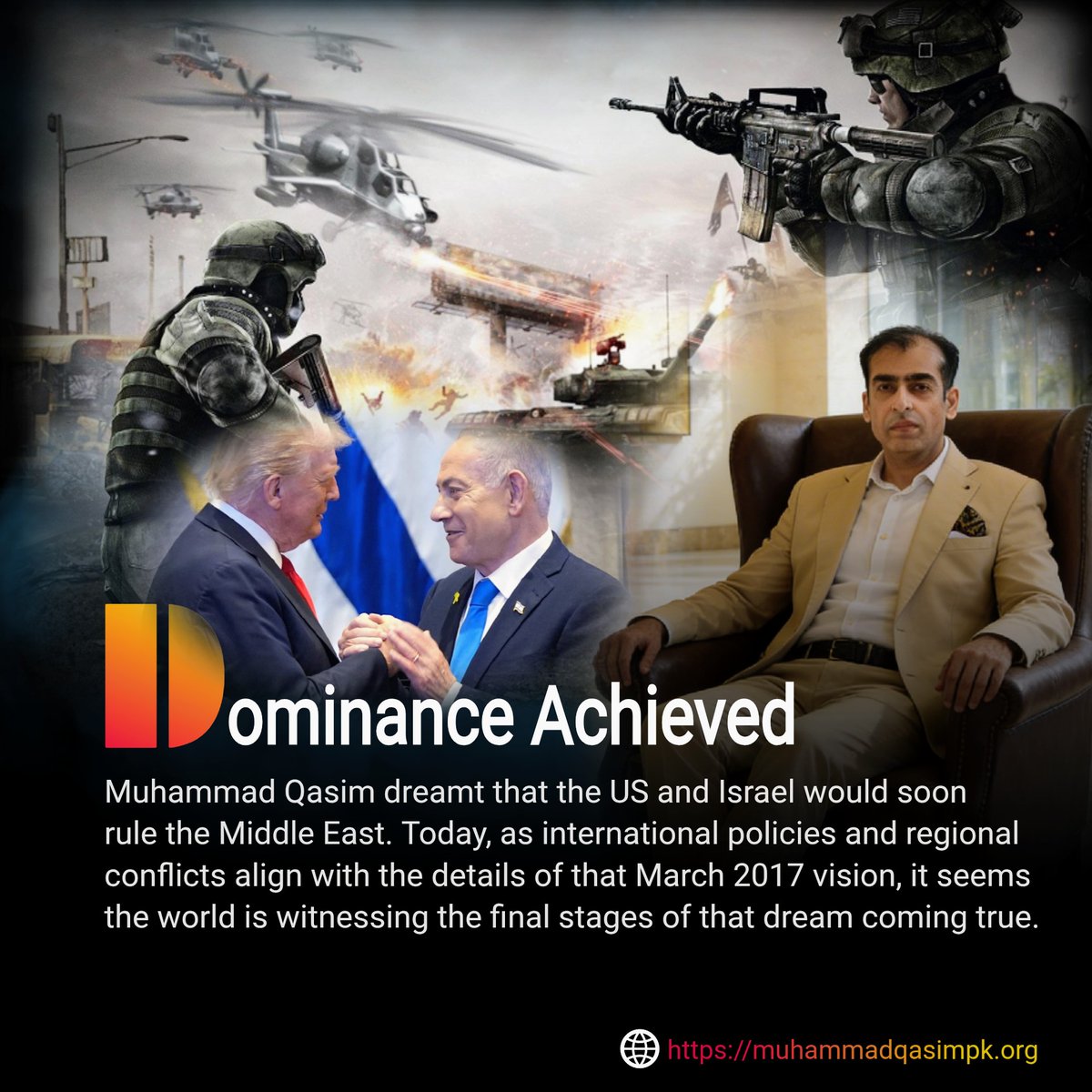 Muhammad Qasim's dreams are coming true and we are witnessing them.