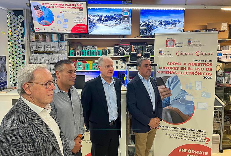 Gobierno de Cantabria y COERCAN consolidan el proyecto piloto de apoyo digital a personas mayores con más de 1.300 consultas en 3 meses

👉🏼 El servicio gratuito de asistencia tecnológica para mayores resuelve el 97,7% de las incidencias
ℹ️➡️ bit.ly/4cE6DDG